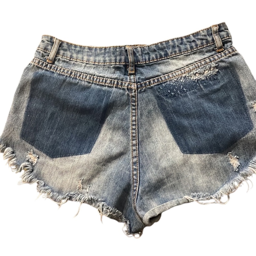 MUSTARD SEED size M. Distressed shorts, EUC